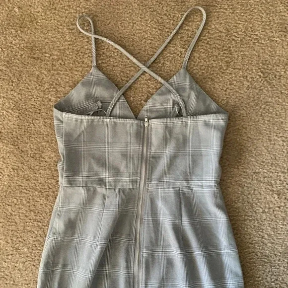 By the Way Kimmie Zipper Back Plaid Dress in Plaid Size Small - Picture 6 of 9